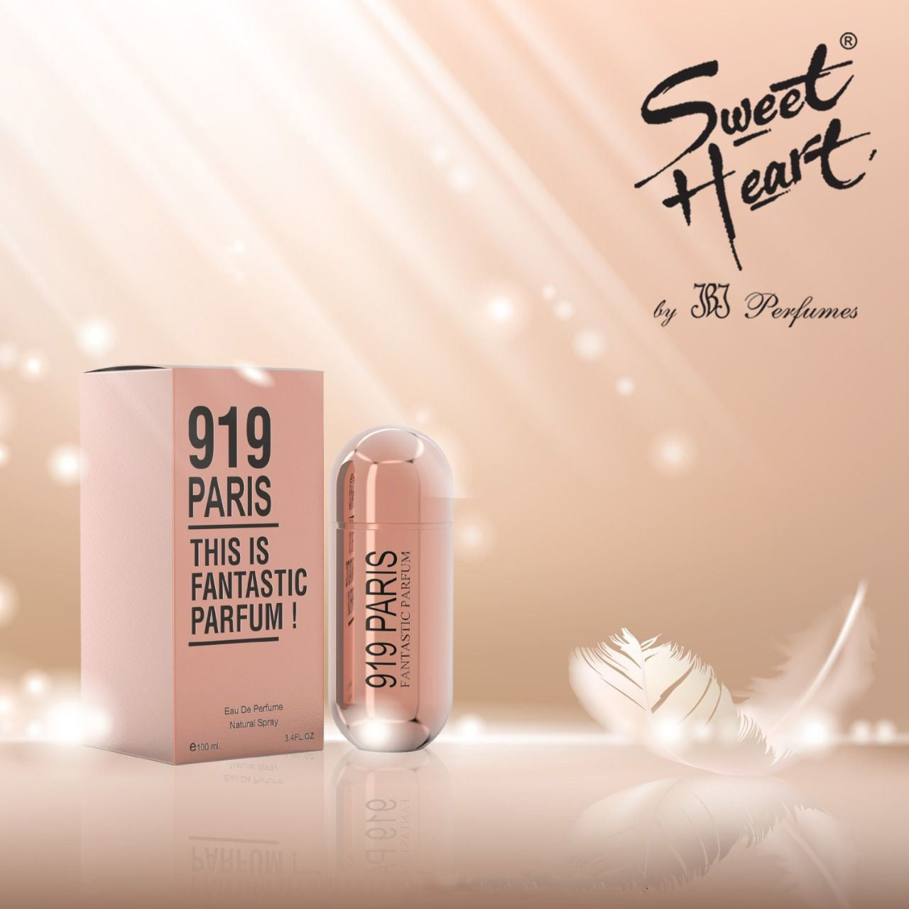 919 PARIS - 50ml - Eau De Perfume - Rose Gold Edition