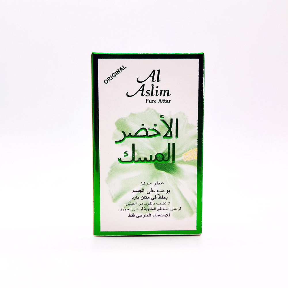 Green Musk Attar - 8ml Roll On - Free From Alcohol