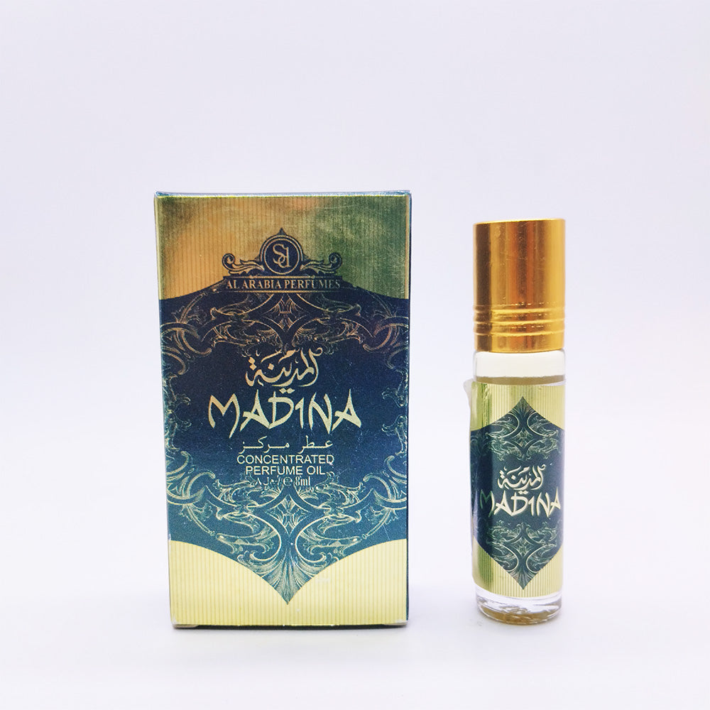 Madina Attar - 8ml Roll On - Free from Alcohol