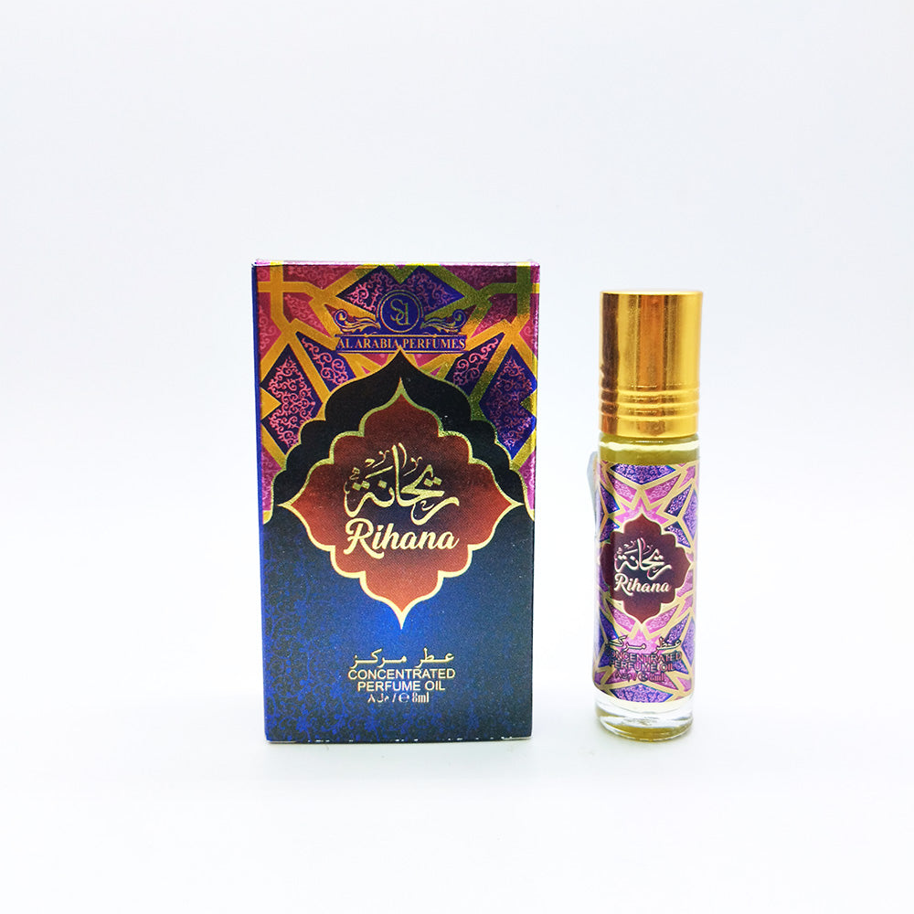 Rihana Attar 8ml Roll On Free from Alcohol - Main Image