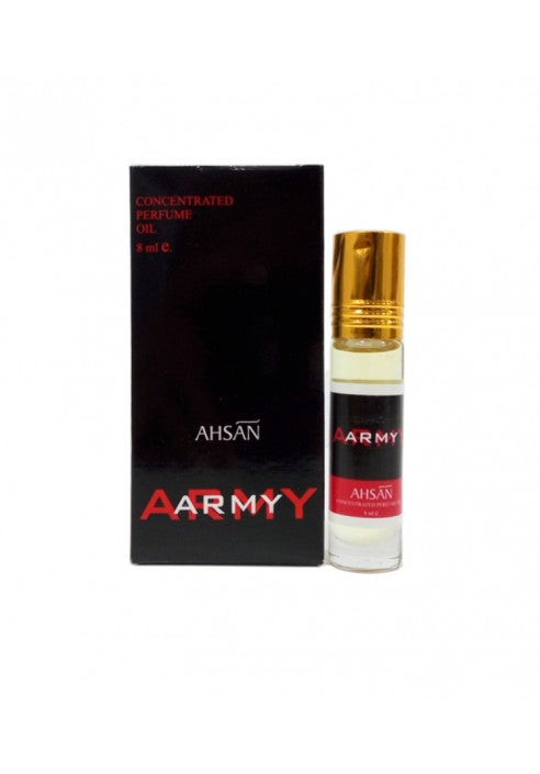 Army Attar - 8ml Roll On - Free from Alcohol