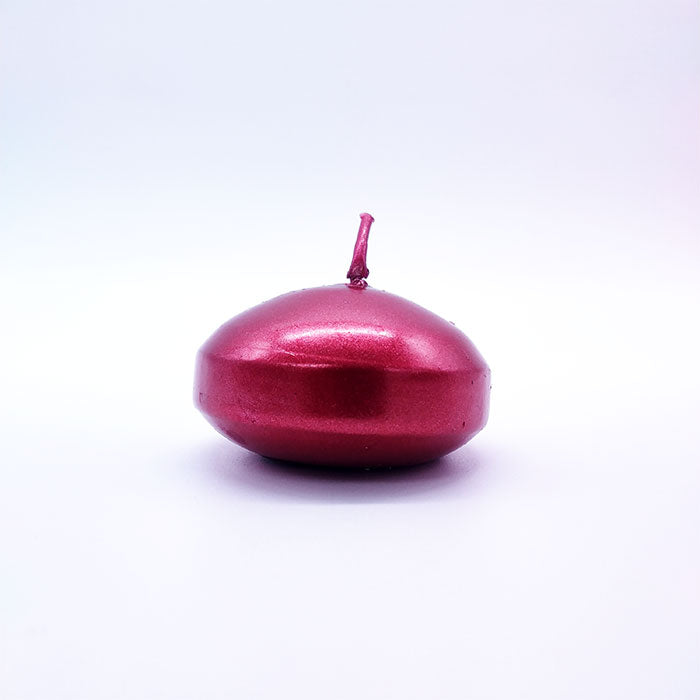 Unscented Rose Color Floater candle image 1