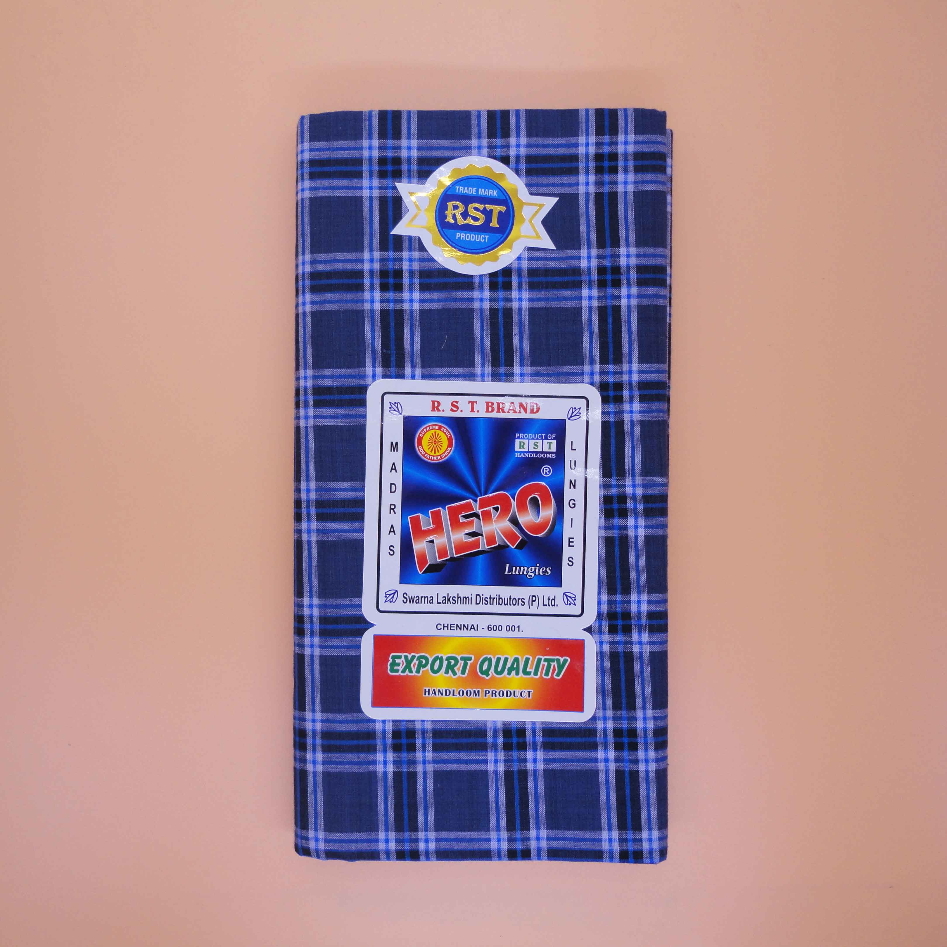 RST Hero Madras Lungi (15) UnStitched