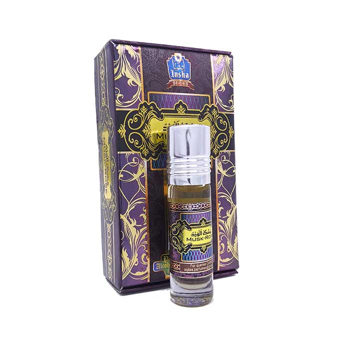 Aqdas Musk Rose Attar 6ml Free from alcohol Concentrated
