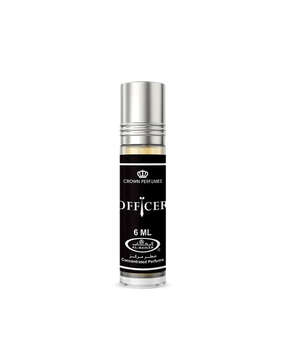 Officer Attar - 6ml Roll On - Concentrated Perfume Oil