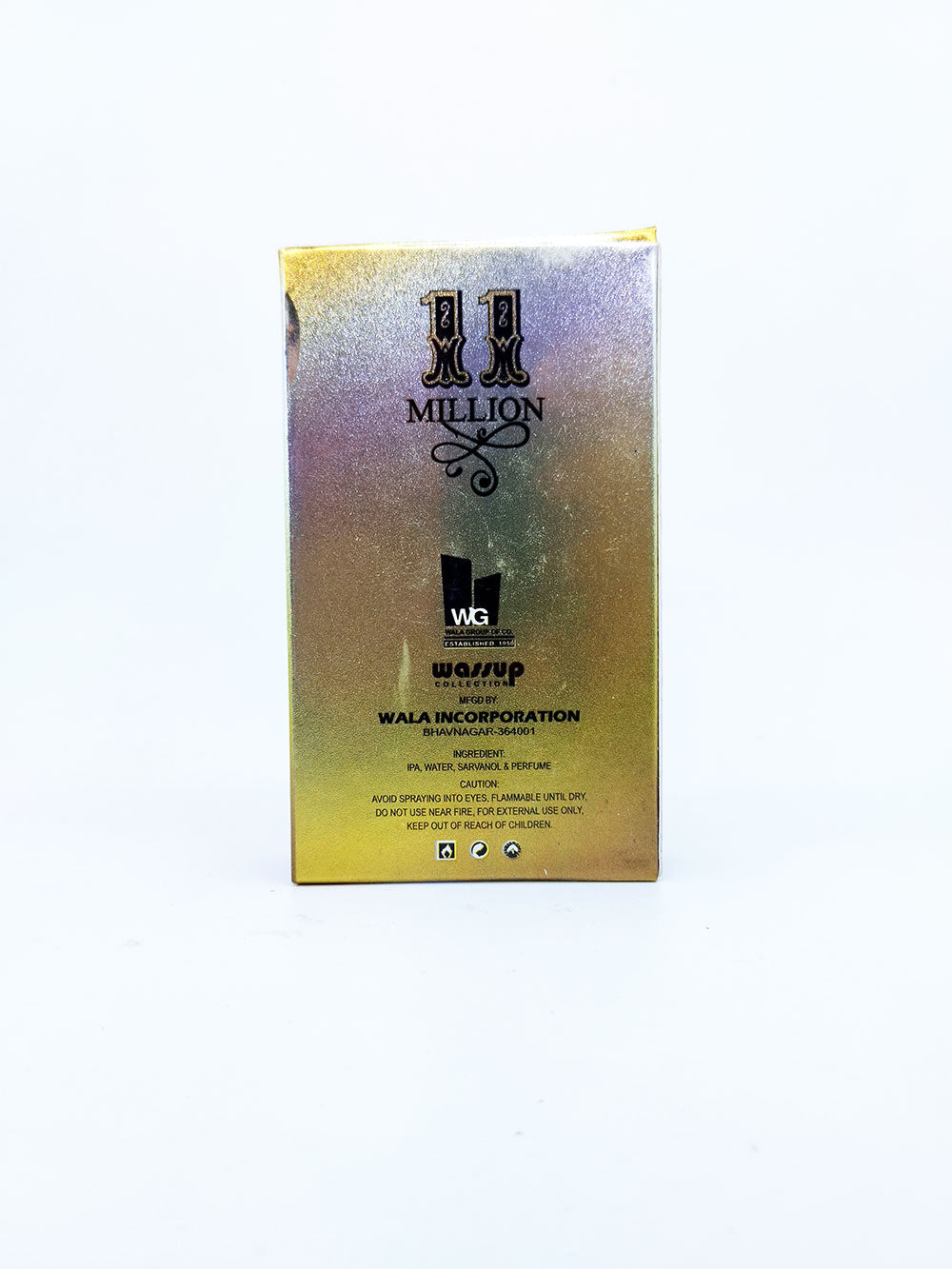 Wassup 11 Million hair color packaging on a white background