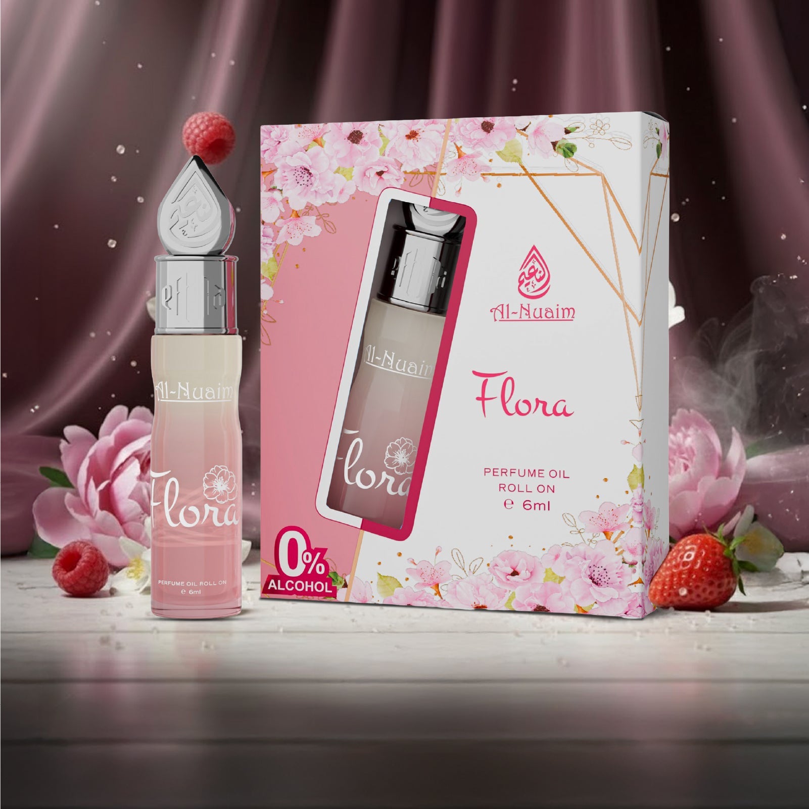 Flora Attar - 6ml Roll On - Free from Alcohol