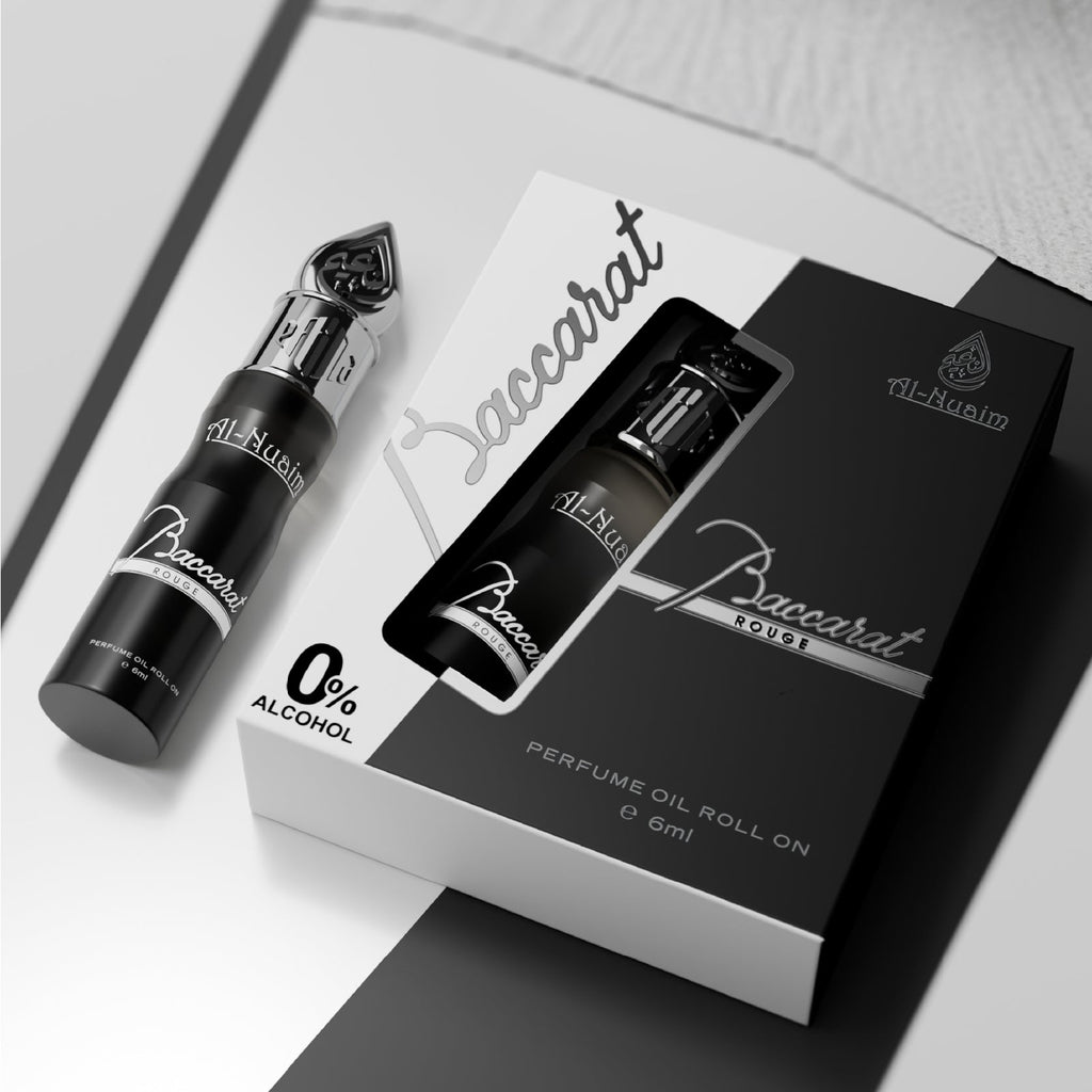 Baccarat Rouge Attar - 6ml Roll On - Free from Alcohol