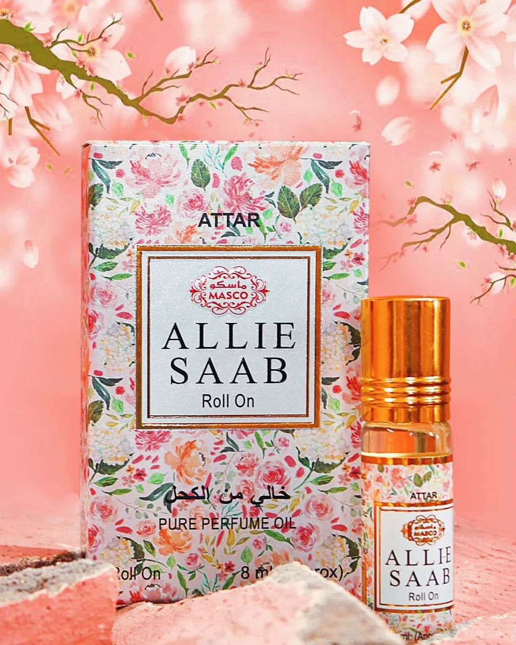 Allie Saab Attar - 8ml Roll On - Pure Perfume Oil