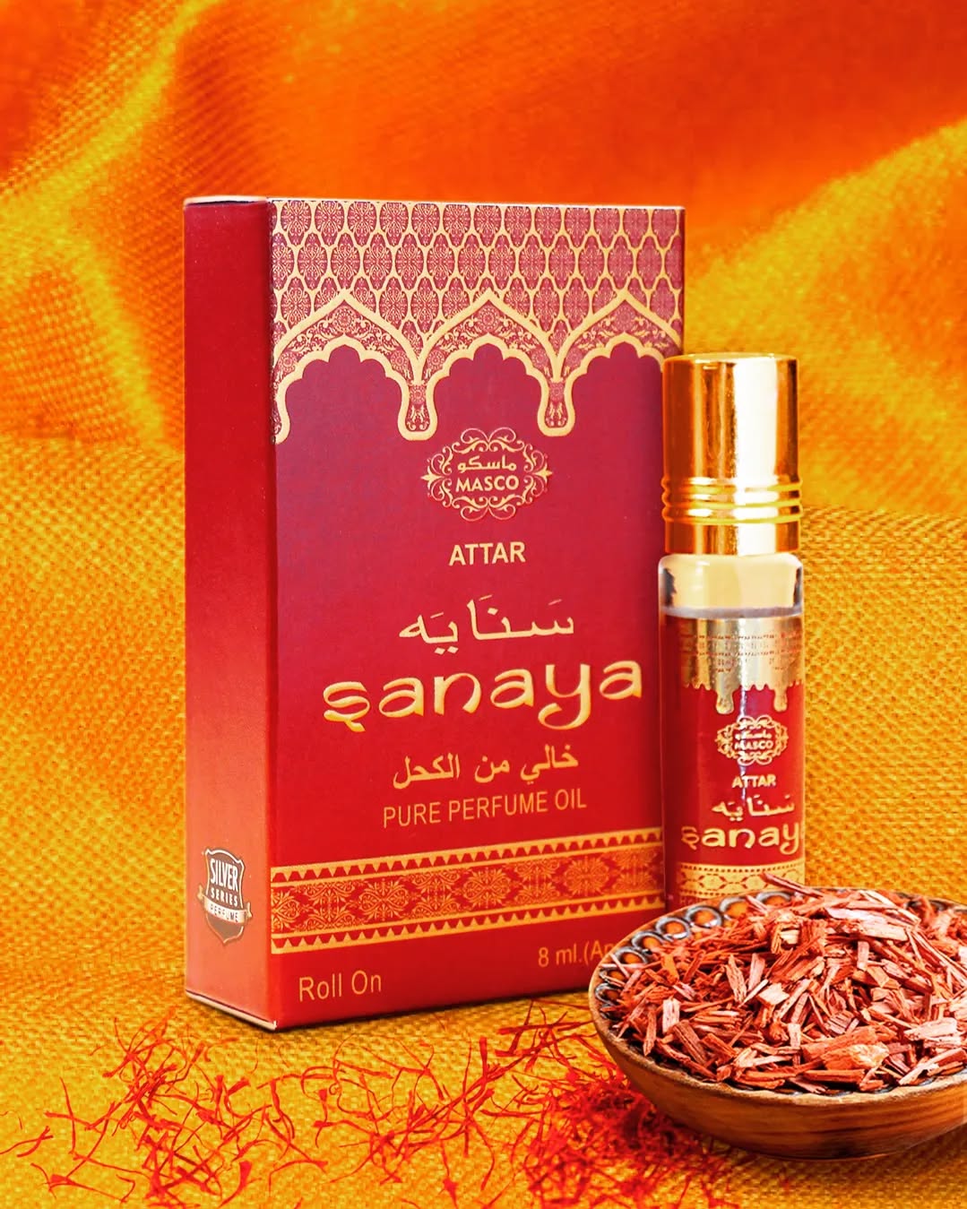 Sanaya Attar - 8ml Roll On - Free from Alcohol