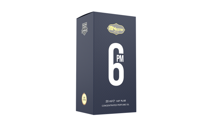 6 PM Attar - 20ml Roll On - Free from Alcohol