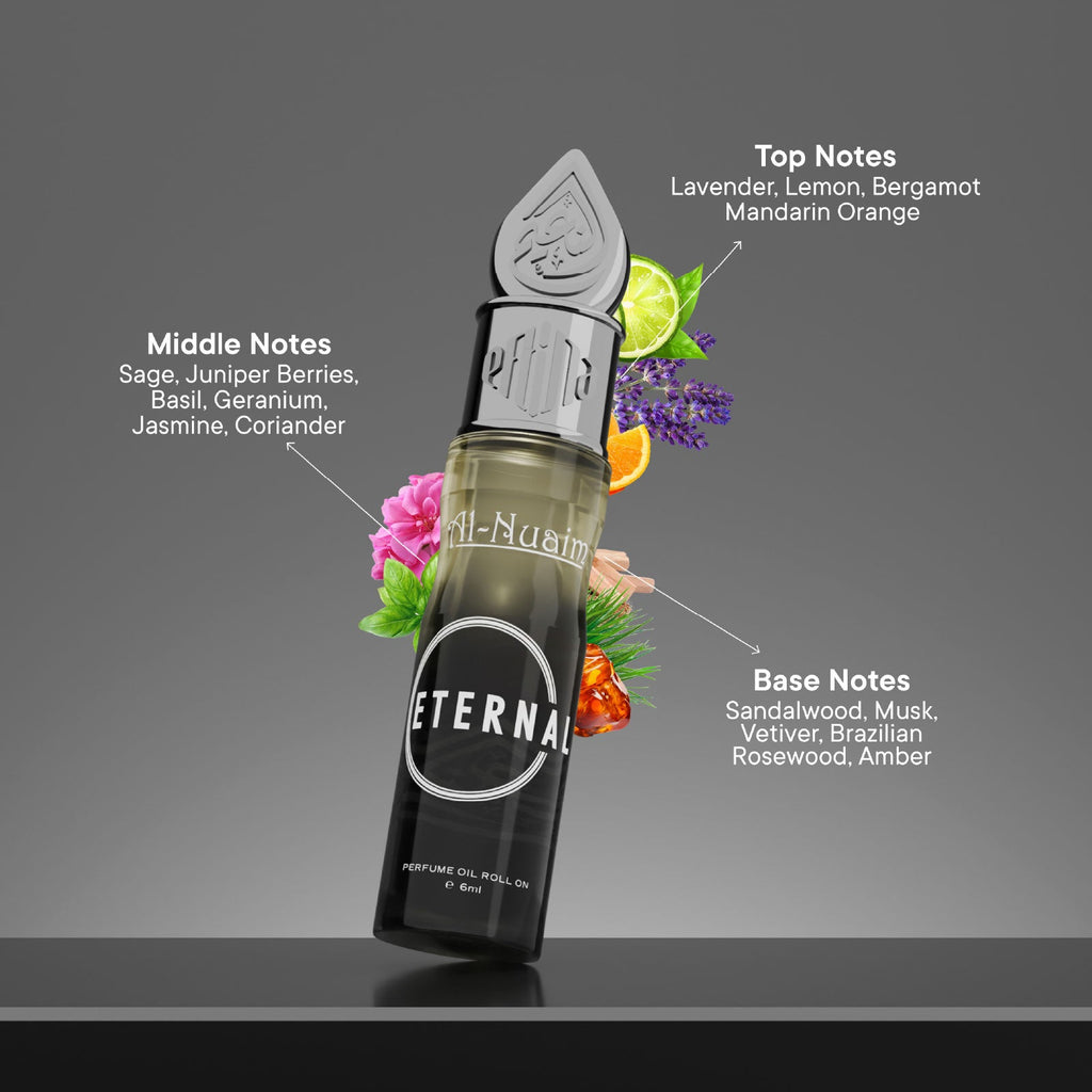Eternal Attar - 6ml Roll On - Free from Alcohol