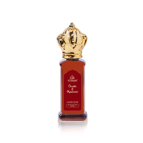 Oudh & Kashmir Attar - 20ml Roll On - Free from Alcohol