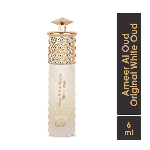 White Oud Attar - 6ml Roll On - Ameer Al Oud Original Series