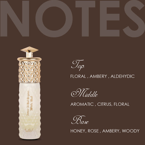 White Oud Attar - 6ml Roll On - Ameer Al Oud Original Series