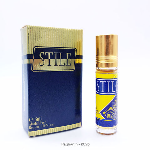 Rayhan.in Aqdas Perfumes Stile 8ml Roll On Attar