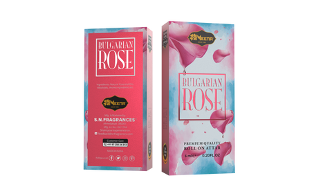 Bulgarian Rose Attar - 6ml Roll On - Free from Alcohol