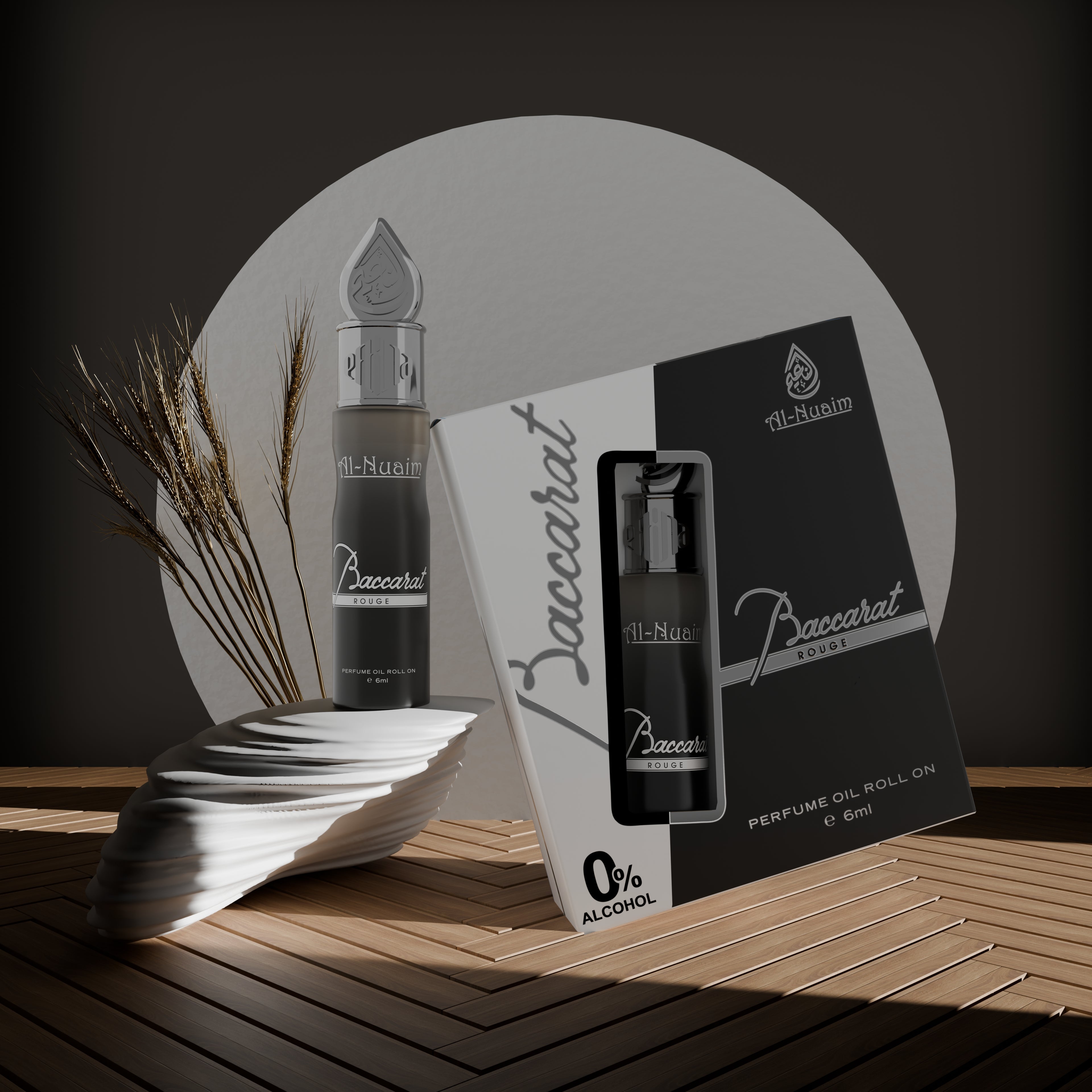 Baccarat Rouge Attar - 6ml Roll On - Free from Alcohol