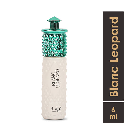 Blanc Leopard Attar for Men - 6ml Roll On - Free from Alcohol