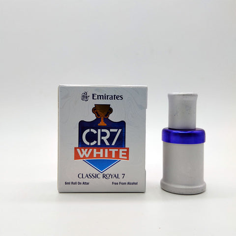 CR7 White Attar - 6ml Roll On - Free from Alcohol