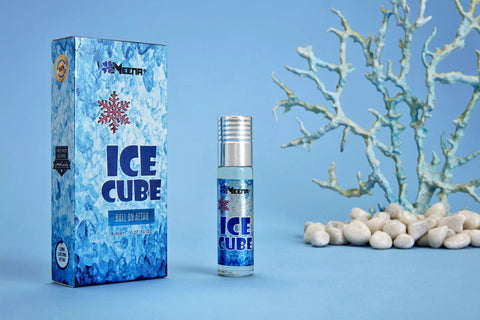 Ice Cube Attar - 8ml Roll On - Free from Alcohol