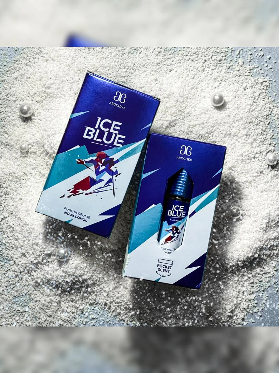 Ice Blue Attar - 6ml Roll On - Concentrated Pure Perfume