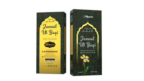 Jannat Ul Baqi Attar - 6ml Roll On CPO - Free from Alcohol