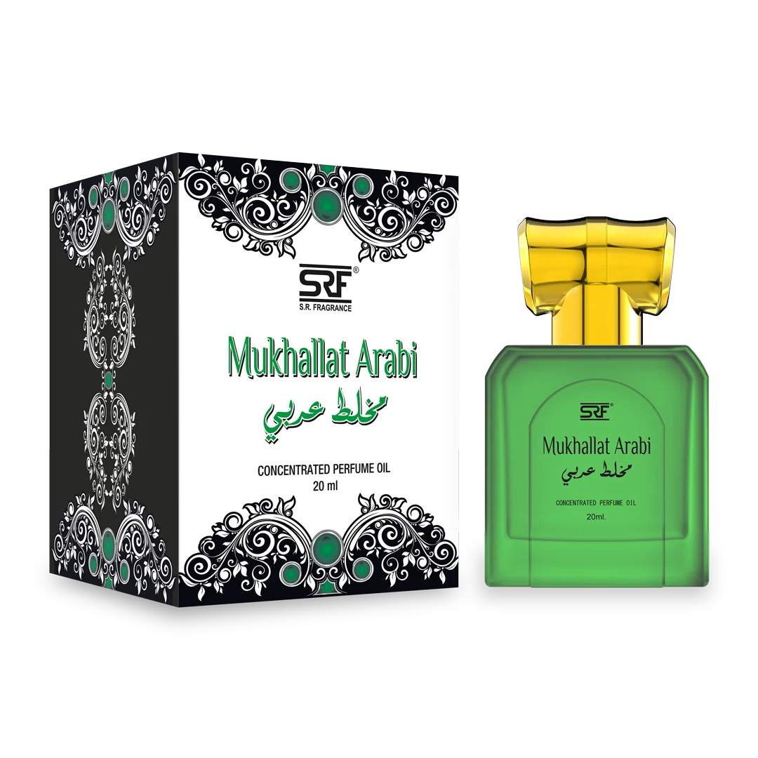 Mukhallat Arabi Attar - 20ml Roll On - Concentrated Perfume Oil