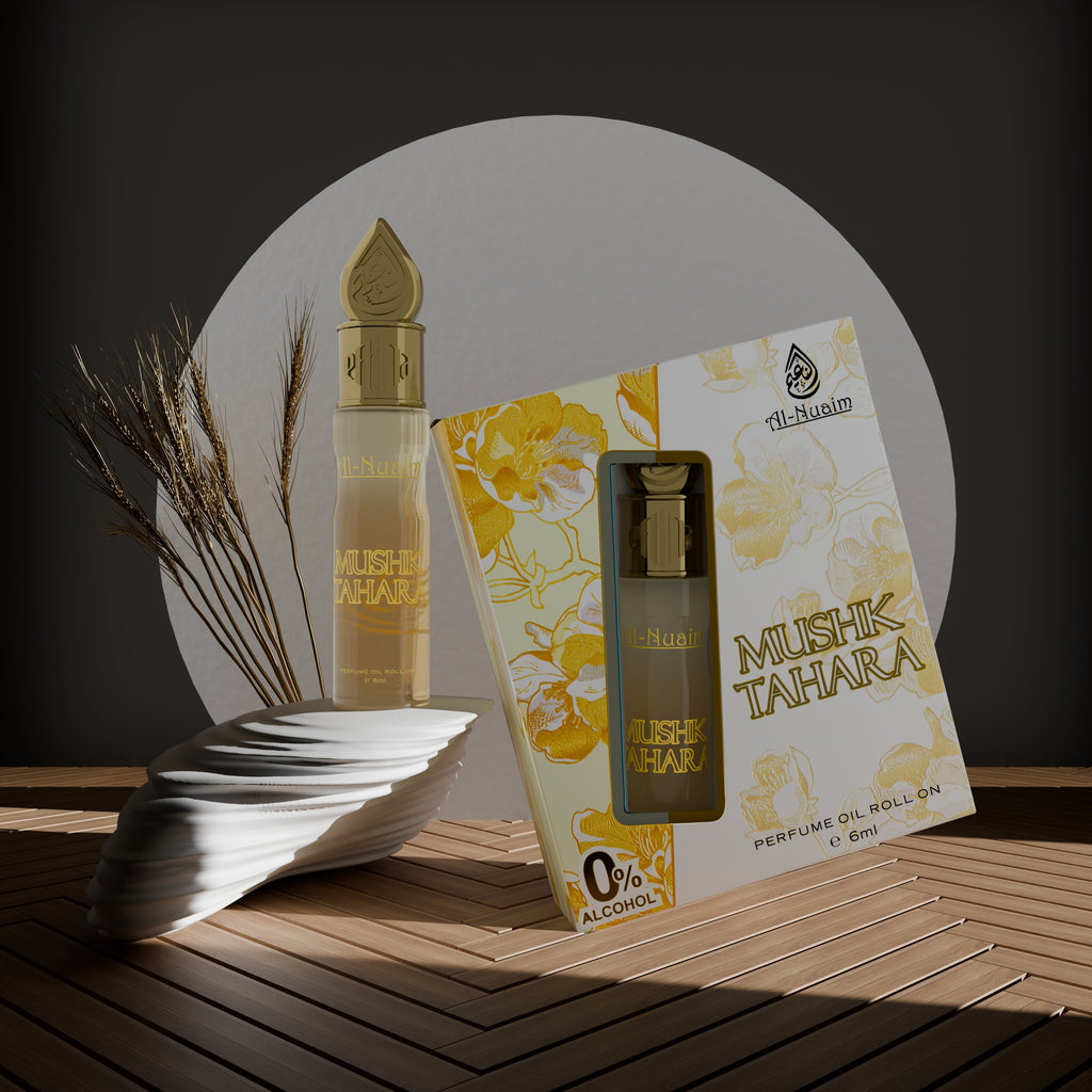 Mushk Tahara Attar - 6ml Roll On - Free from Alcohol