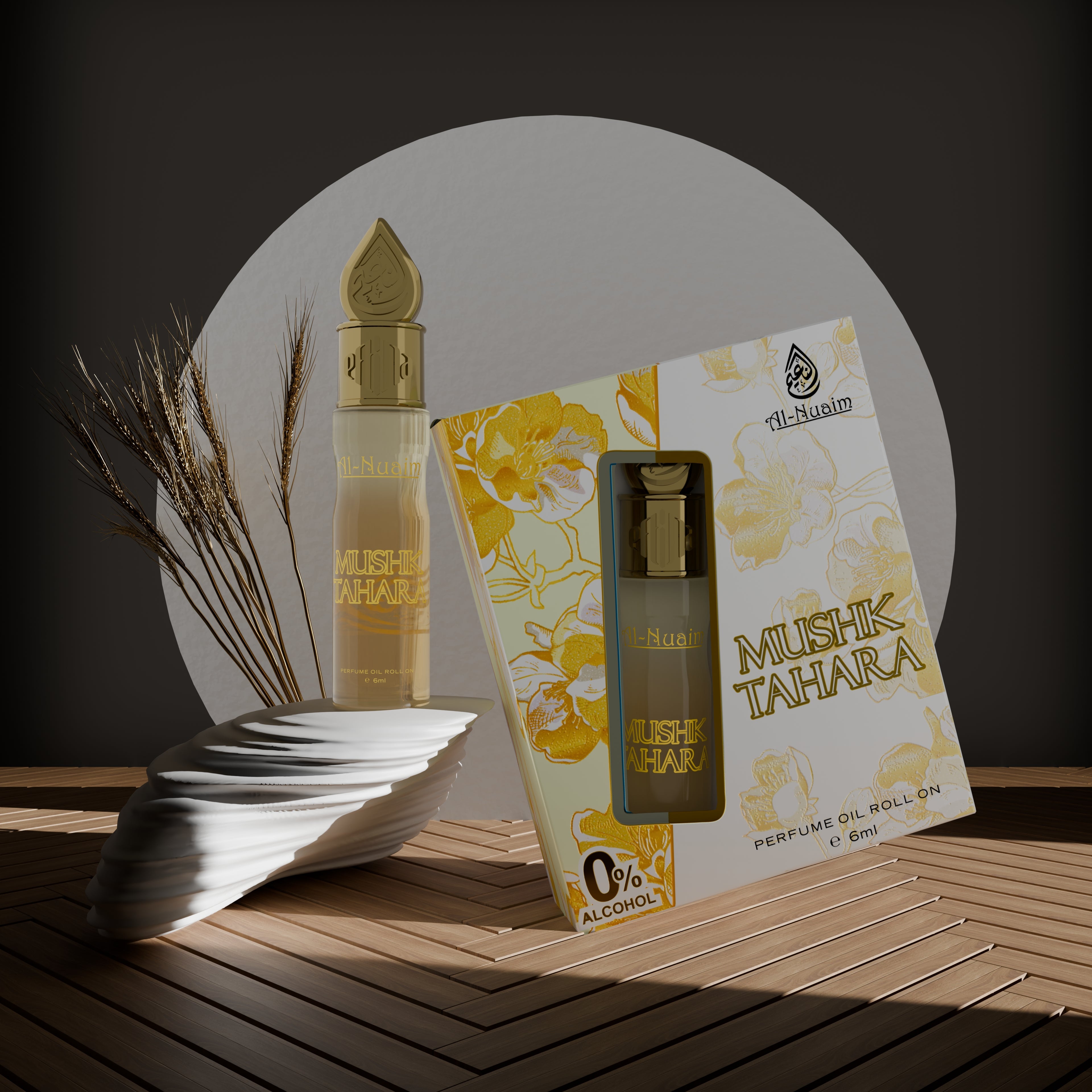 Mushk Tahara Attar - 6ml Roll On - Free from Alcohol