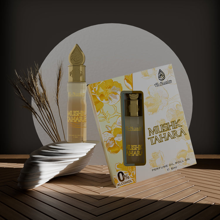 Mushk Tahara Attar - 6ml Roll On - Free from Alcohol