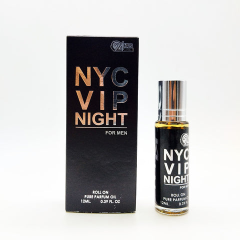 NYC VIP Night For Men - 12ml - Roll On Perfume