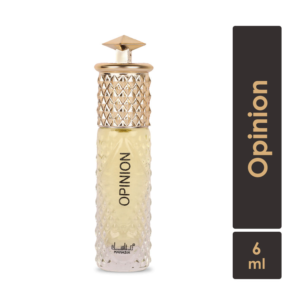 Opinion Attar for Men - 6ml Roll On - Free from Alcohol
