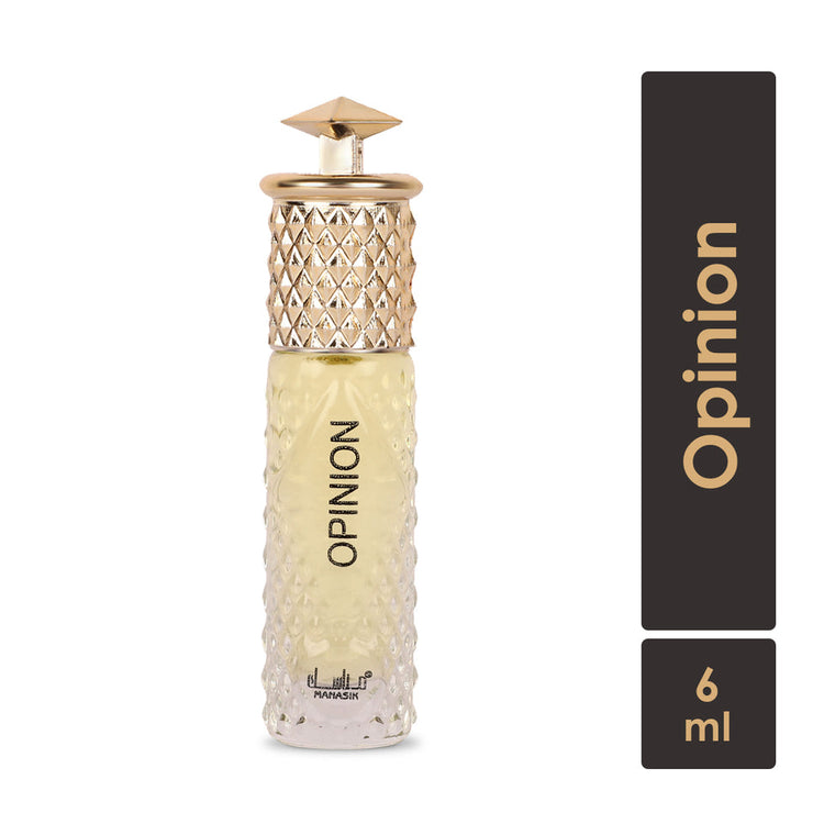 Opinion Attar for Men - 6ml Roll On - Free from Alcohol