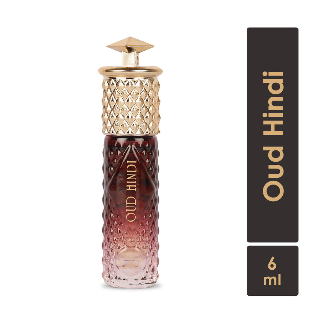 Oud Hindi Attar - 6ml Roll On - Free from Alcohol