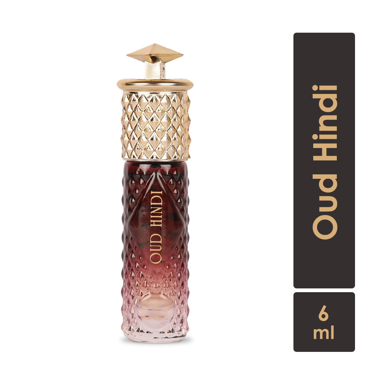 Oud Hindi Attar - 6ml Roll On - Free from Alcohol
