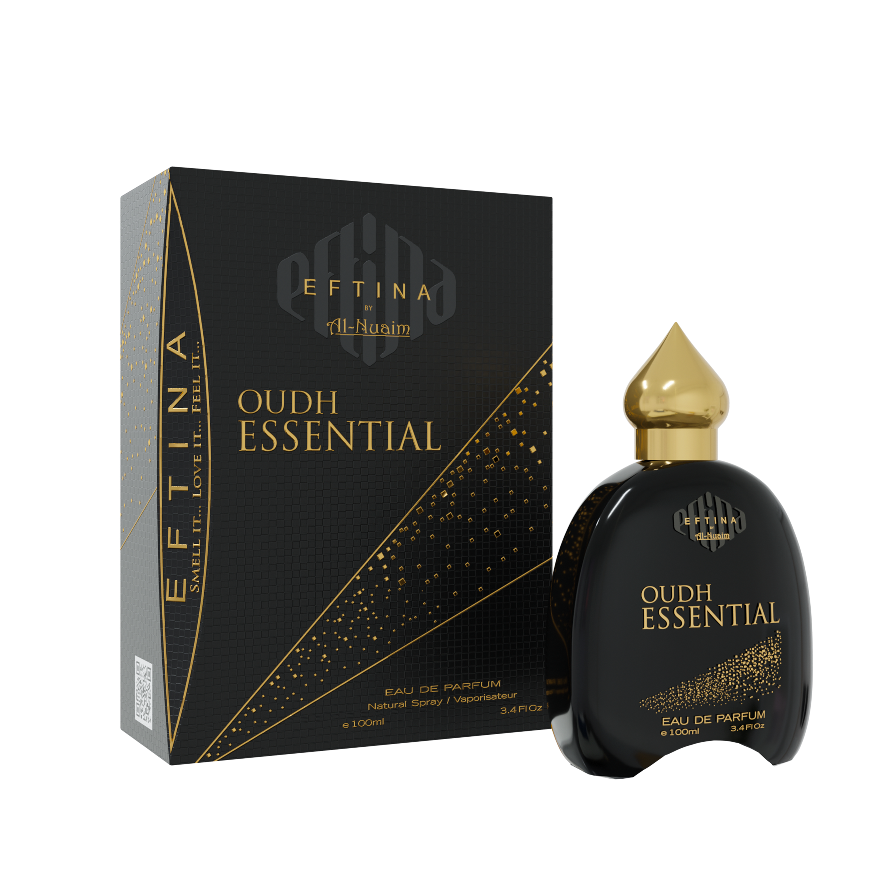 Al-Nuaim Oudh Essential Perfume 100ml Eau de parfum Eftina