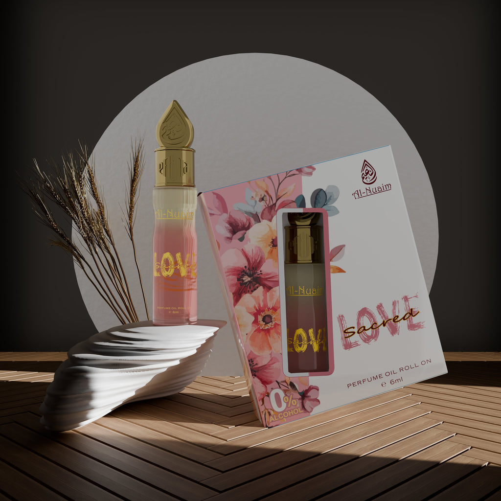 Sacred Love Attar - 6ml Roll On - Free from Alcohol
