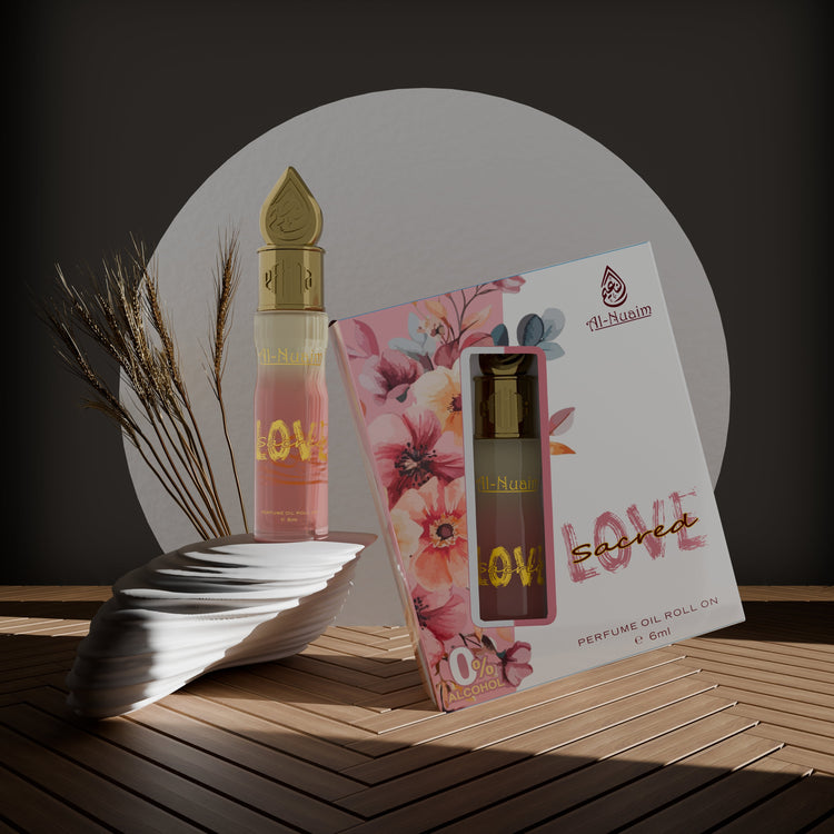 Sacred Love Attar - 6ml Roll On - Free from Alcohol