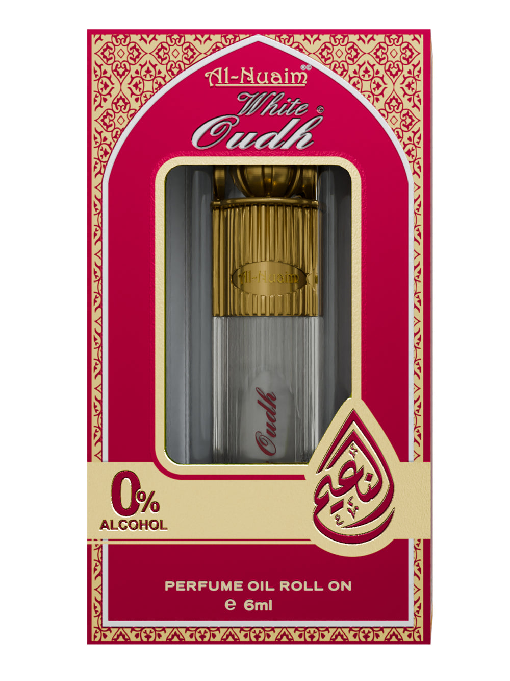 White Oudh Attar - 6ml Roll On - Free from Alcohol