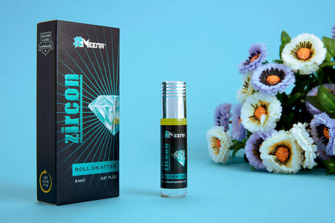 Zircon Attar - 8ml Roll On - Free from Alcohol