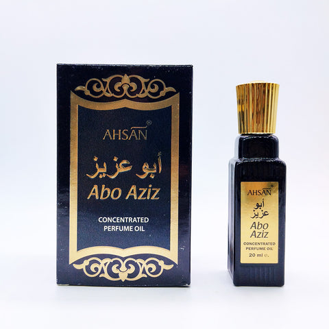 Abo Aziz Attar - 20ml Roll On - Free from Alcohol