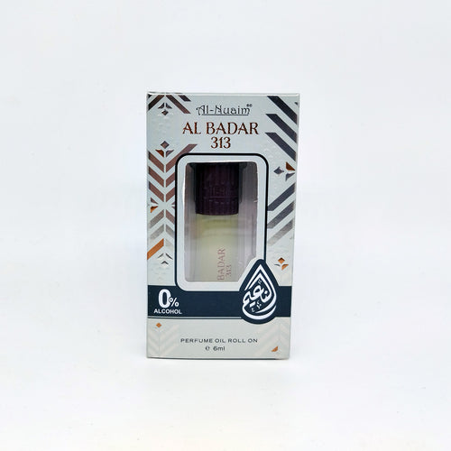 Al Badar 313 Attar - 6ml Roll On - Free from Alcohol