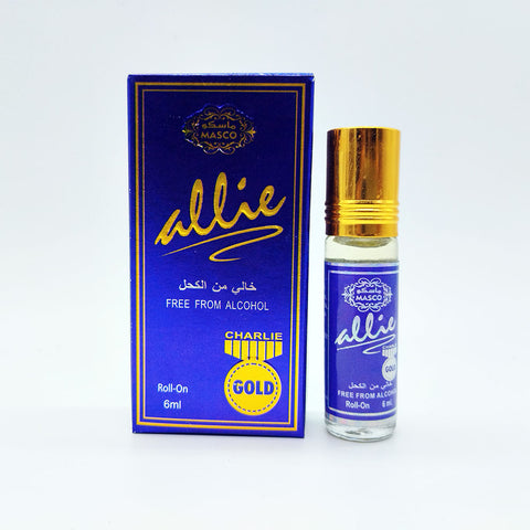 Allie Attar (Charlie Gold) - 6ml Roll On - Concentrated Perfume Oil