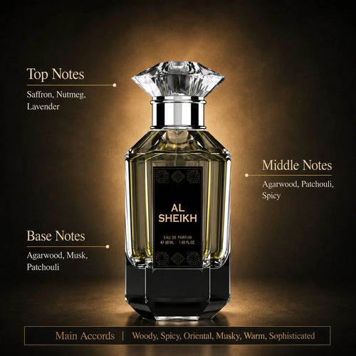 Al Sheikh Perfume - 50ml Spray - EDP