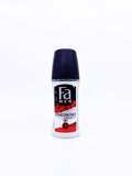 Fa Men Attraction Force dry deodorant spray on a white background