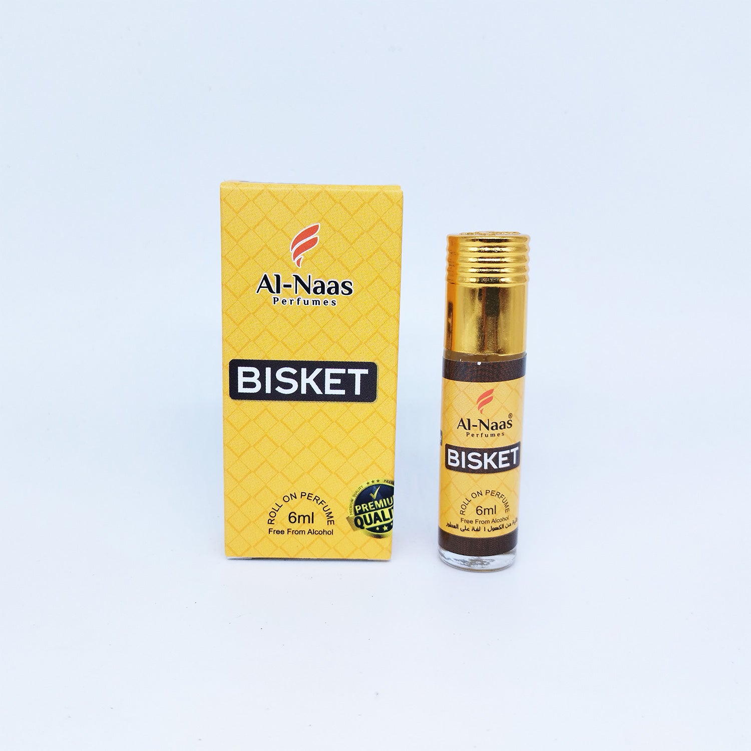 Bisket Attar - 6ml Roll On - Free from Alcohol