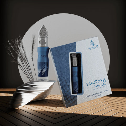 Blueberry Musk Attar - 6ml Roll On - Free from Alcohol