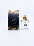 Bond 007 perfume bottle and packaging on a white background