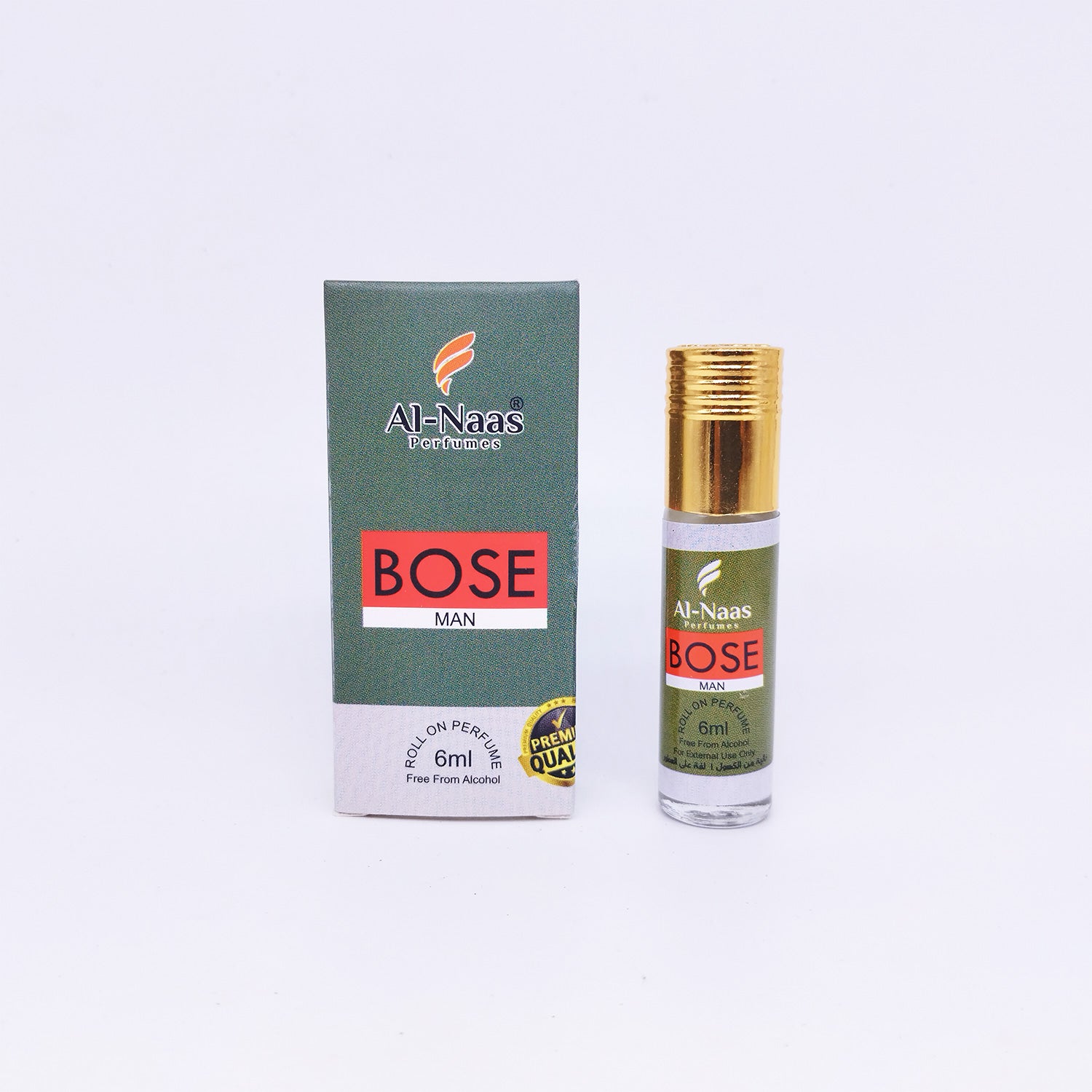 Bose Man Attar - 6ml Roll On - Free from Alcohol